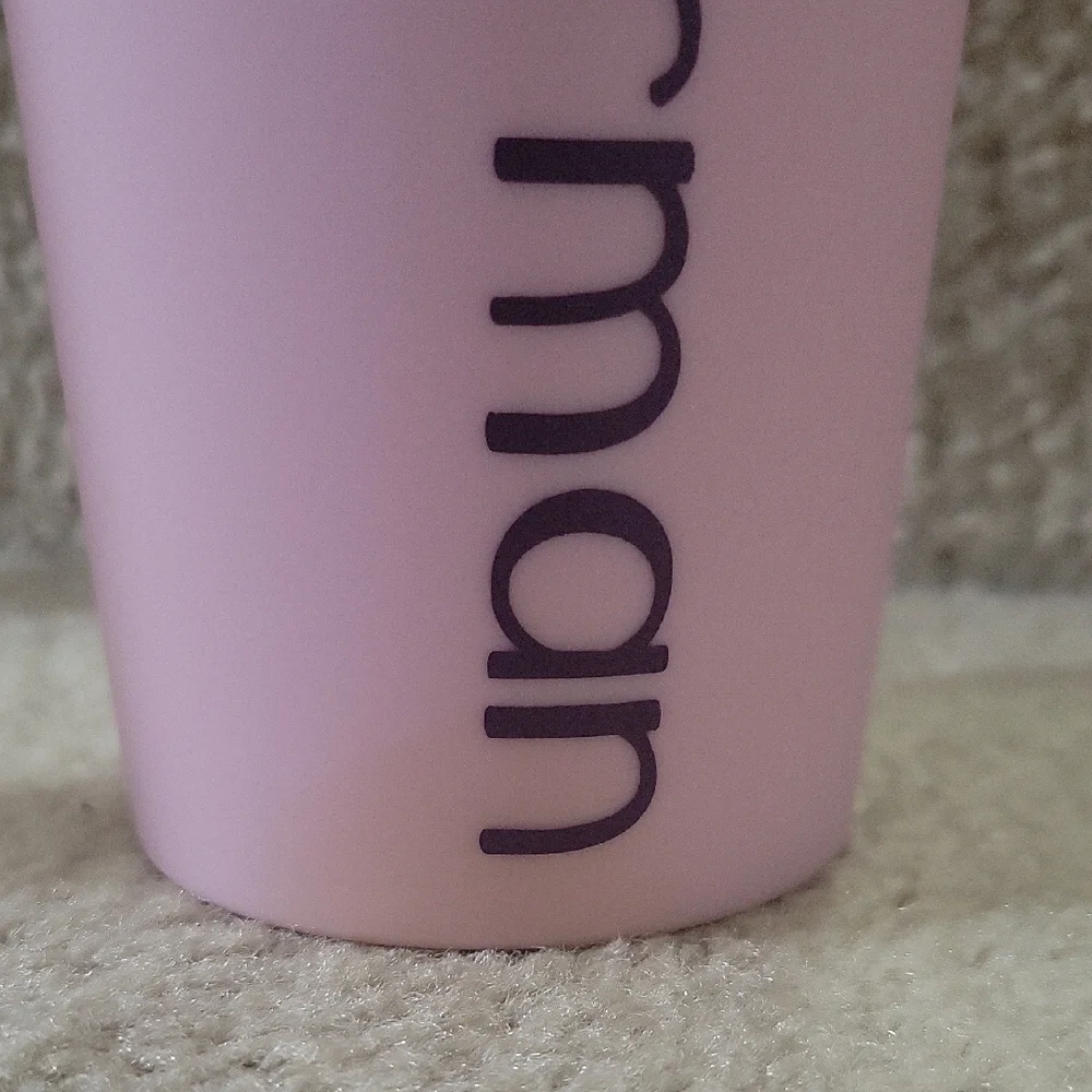 Free W Any Purchase! Pink Party Tumbler with Straw